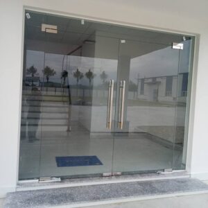 Mẫu cửa kính cường lực CL11